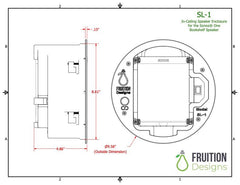 Sonos One Enclosure by Fruition Designs - Dreamedia AV