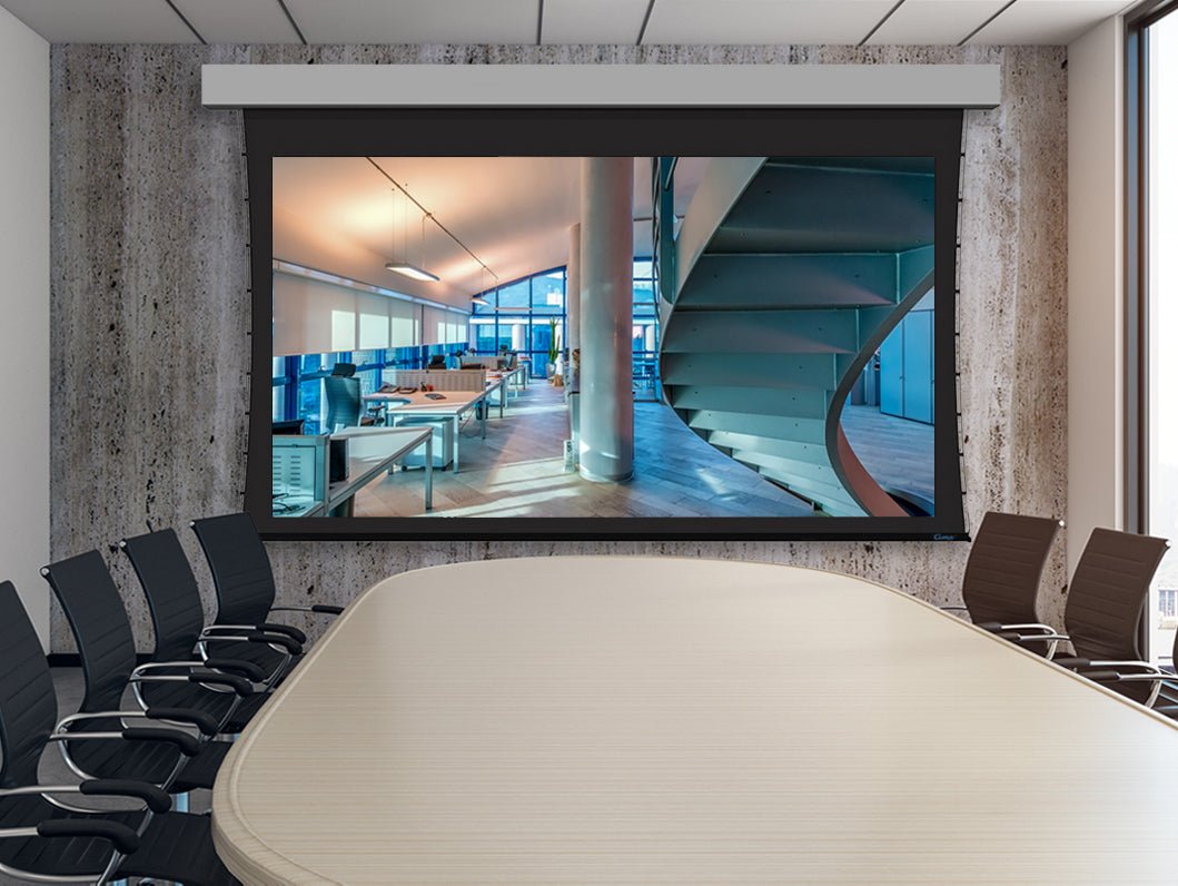 Stewart Filmscreen Cima BC 16:9 (HD) Retractable Below Ceiling Projector - Dreamedia AV