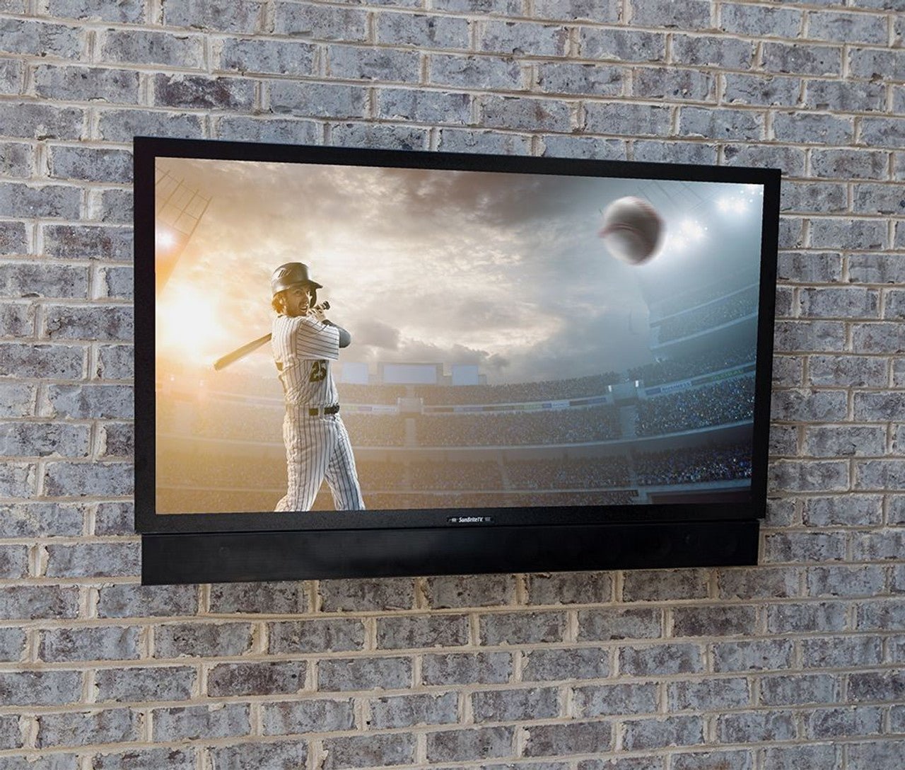 SunBrite™ All-Weather 2-Channel Passive Soundbar for Outdoor TV - Dreamedia AV