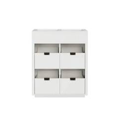 Symbol Audio Dovetail 2 × 2.5 Storage Cabinet - Dreamedia AV