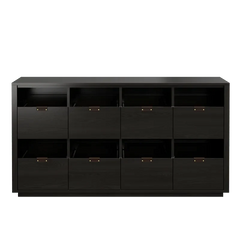 Symbol Audio Dovetail 4x2 Vinyl Storage Cabinet - Dreamedia AV