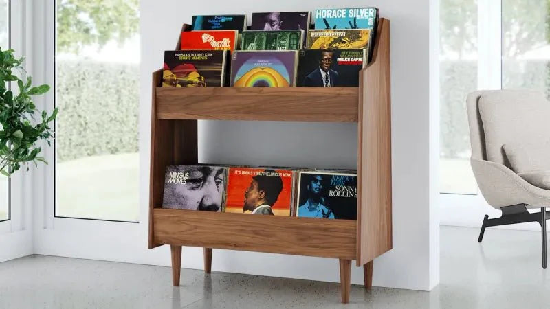 Symbol Audio - Luxe 3-bay Record Stand - Dreamedia AV