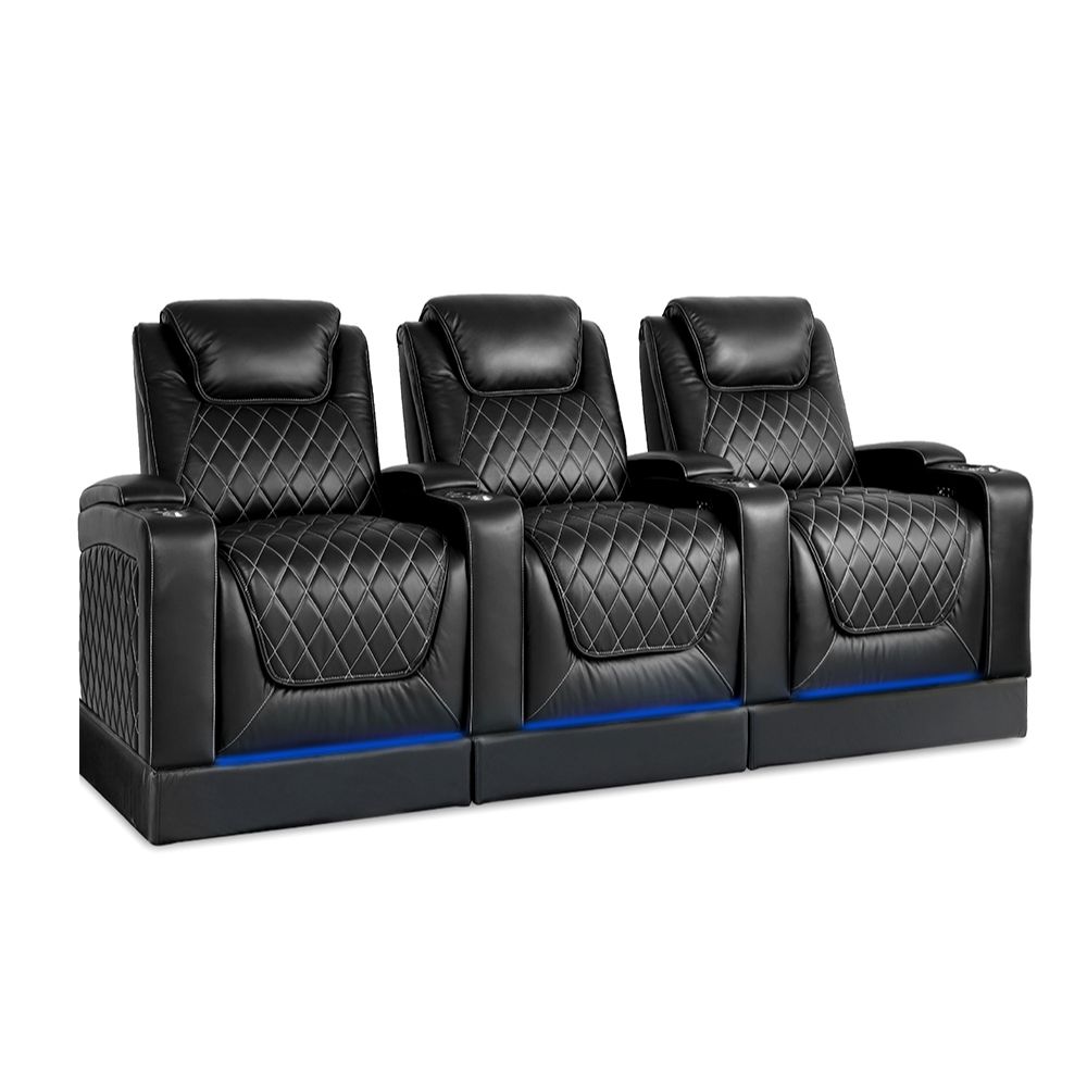 Valencia Oslo Home Theater Seating w/ Risers - Dreamedia AV