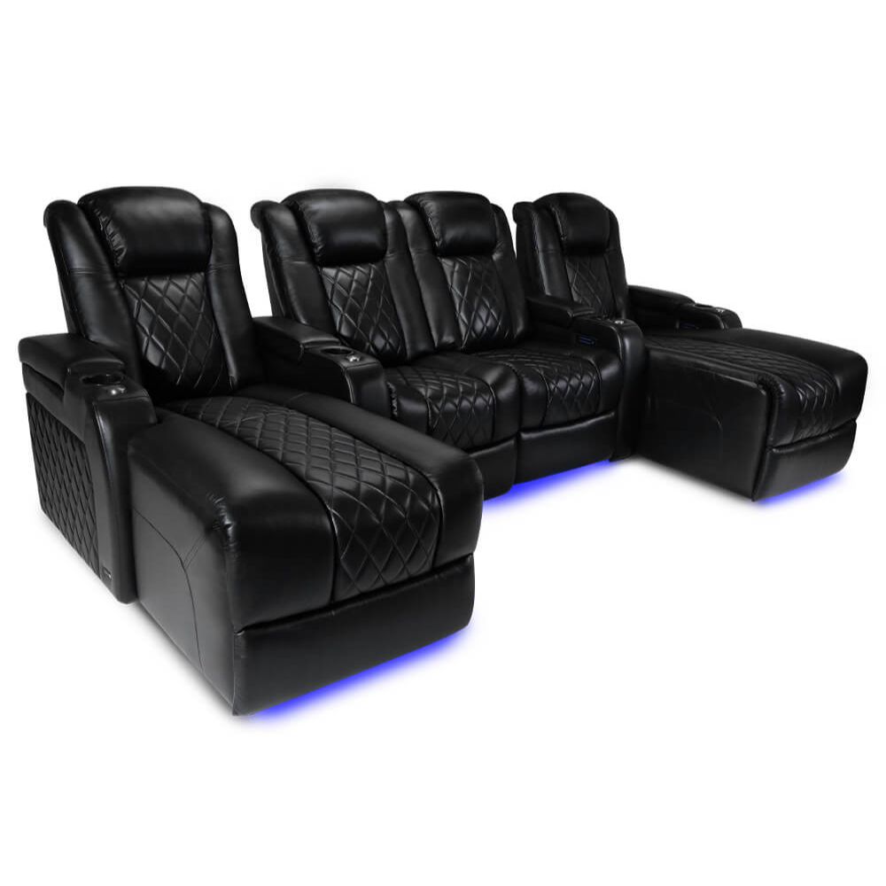 Valencia Tuscany Chaise Home Theater Seating - Dreamedia AV