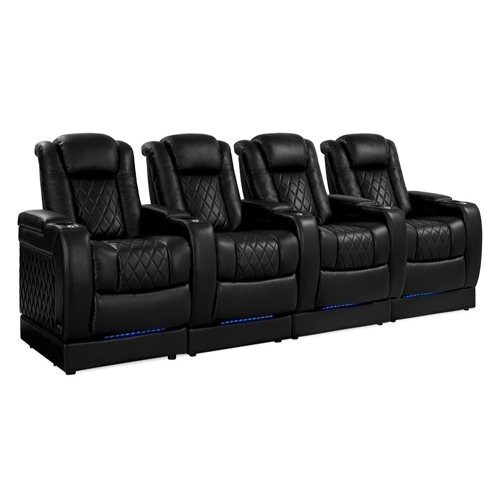 Valencia Tuscany Home Theater Seating w/ Risers - Dreamedia AV