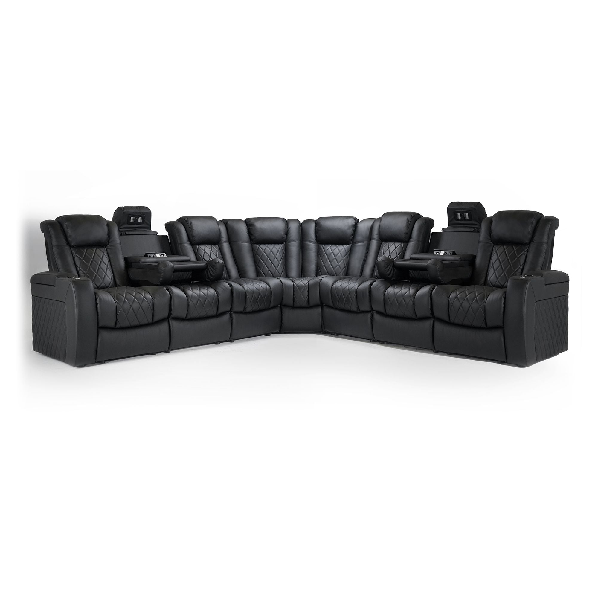 Valencia Tuscany Multimedia Sectional Home Theater Seating - Dreamedia AV