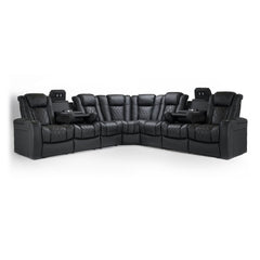 Valencia Tuscany Multimedia Sectional Home Theater Seating - Dreamedia AV