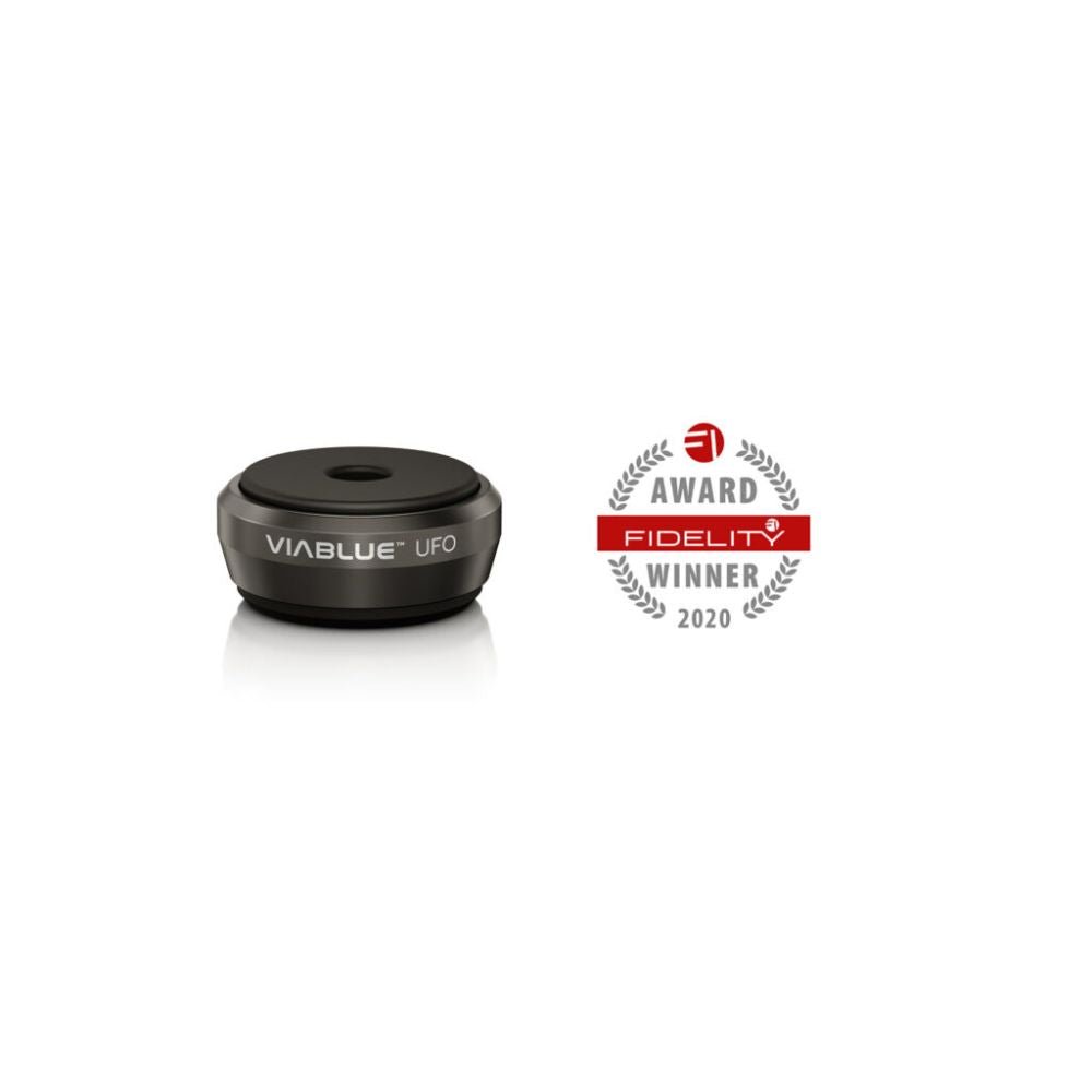 ViaBlue UFO Absorbers Black (4 pieces) - Dreamedia AV