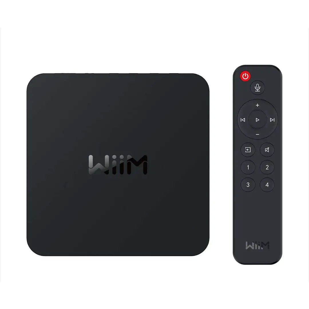 WiiM Pro Plus Music Streamer with High-performance DAC and Voice Remote - Dreamedia AV