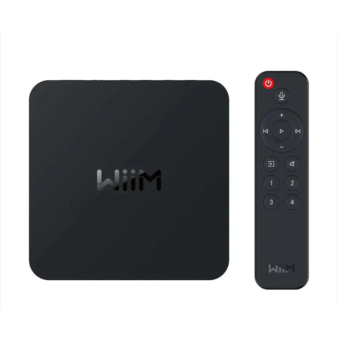 WiiM Pro Plus Music Streamer - High-Res DAC & Voice Remote - Dreamedia AV