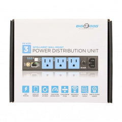 3 Outlet Wall Mount Smart Power Distribution Unit - Dreamedia AV