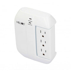 5 Outlet Wall Tap Surge Protector with 2 USB Charging Ports - Dreamedia AV