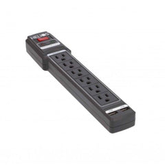 6 Outlet Surge Protector with 2 USB Charging Ports - Dreamedia AV