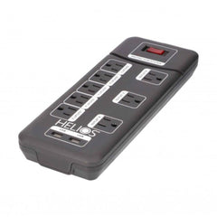 8 Outlet Surge Protector with 2 USB Charging Ports - Dreamedia AV