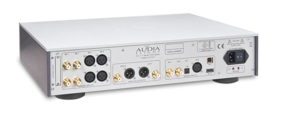 Audia Flight FLS 1 Fully Balanced Stereo PreAmp/Headphone Amplifier - Dreamedia AV