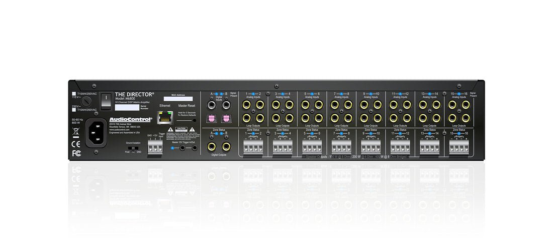 AudioControl Model M6800D Amplifier - Dreamedia AV