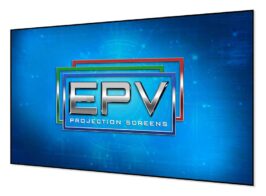 EPV Sonic Star AT eFinity Edge-Free Projector Screen - Dreamedia AV