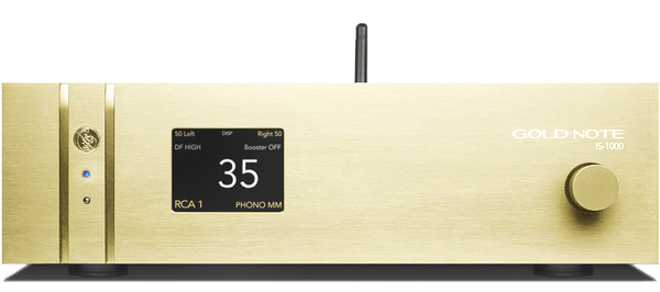 Gold Note IS-1000 MK II Deluxe Amplifier - Dreamedia AV