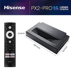 Hisense PX2-PRO TriChroma Triple Laser 4K Ultra Short Throw Projector - Dreamedia AV