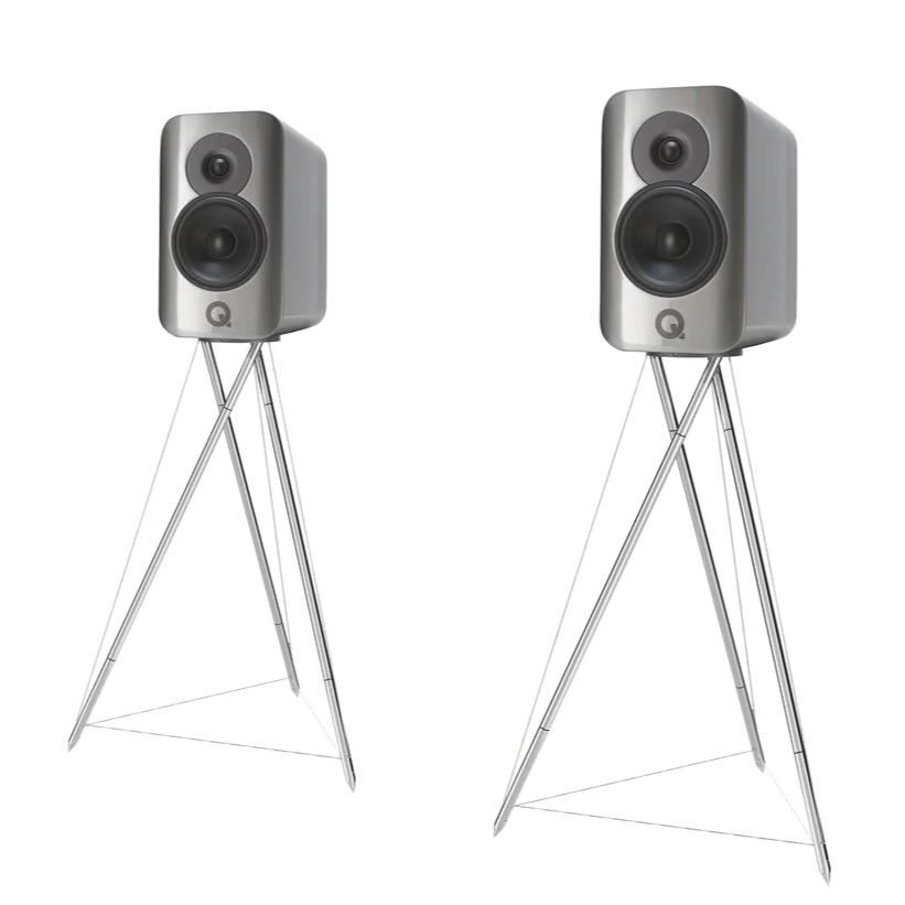 Q Acoustics Q Concept 300 Loudspeaker w/ Tensegrity Stands - Dreamedia AV