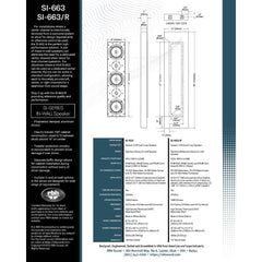RBH SI-663 BAFFLE ASSEMBLY for SI-663 in-wall speaker - Dreamedia AV