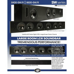 RBH Sound 8400-SW/R Passive Soundbar - Dreamedia AV