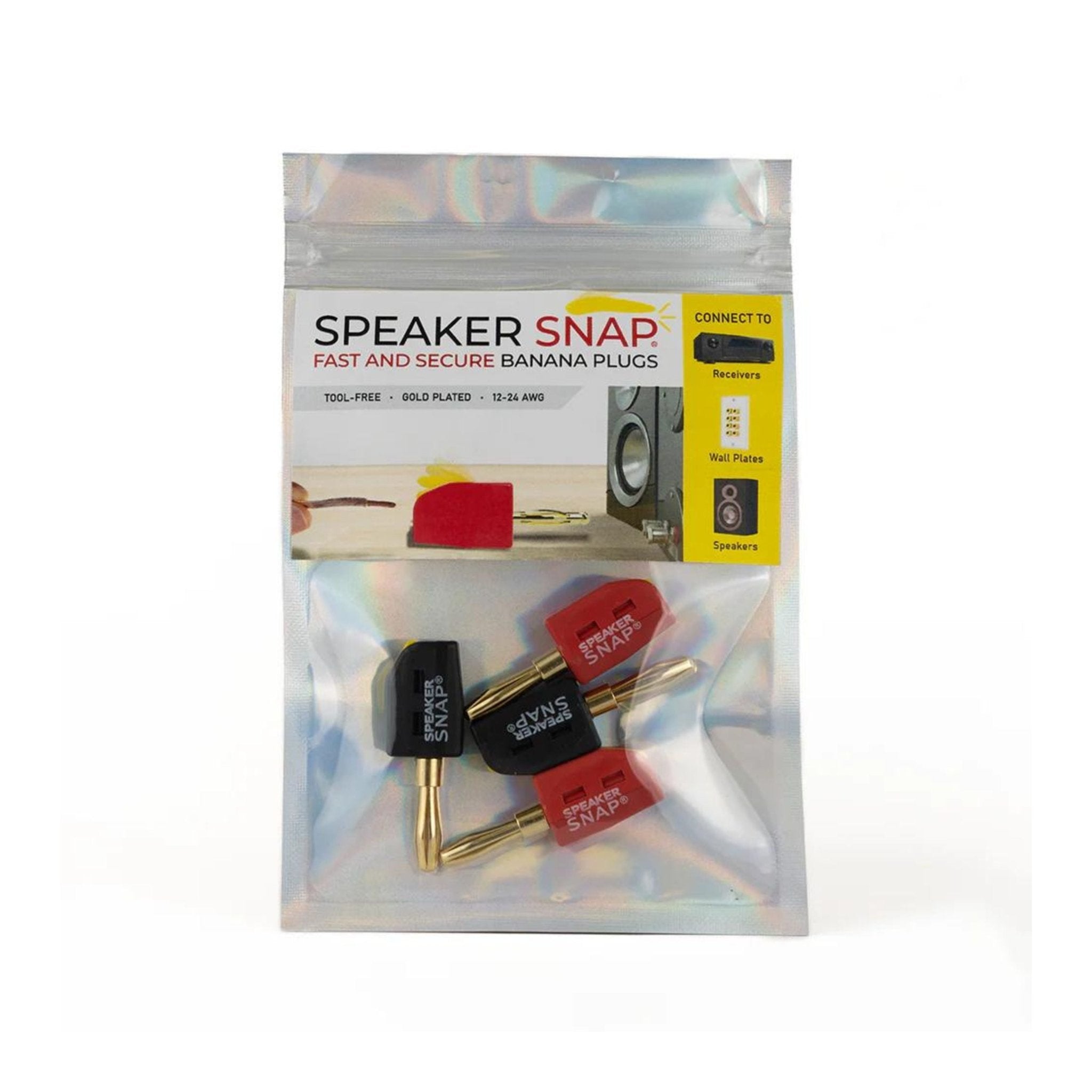 Speaker Snap Banana Plug - Dreamedia AV