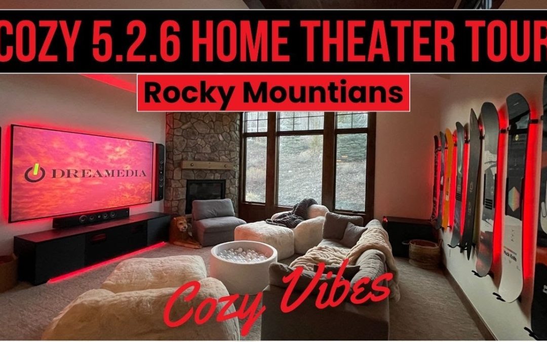 Transforming Spaces into Cinematic Paradises: A Dive into Cozy 5.2.6 Dolby Atmos Home Theaters