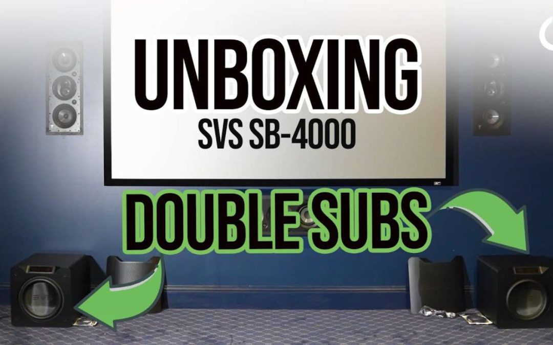 Get the Ultimate Home Theater Experience with SVS SB-4000: Unboxing and Setup Pro Tips!