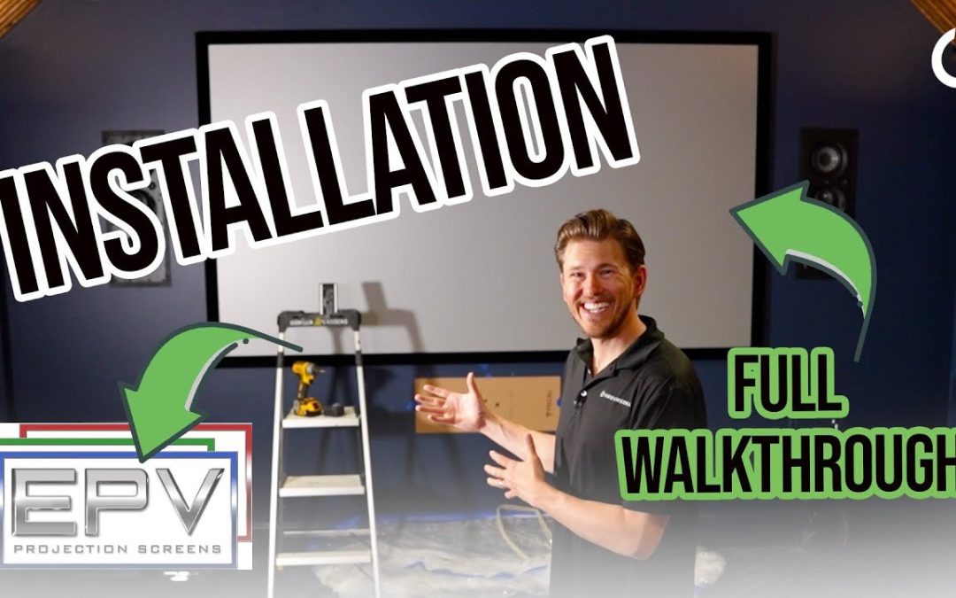 How to Install the EPV Polar Star ALR Screen for Your Home Theater