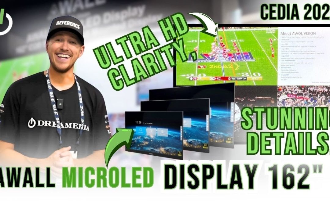 Introducing AWall Vision’s New Micro LED Wall: Revolutionizing Home Entertainment