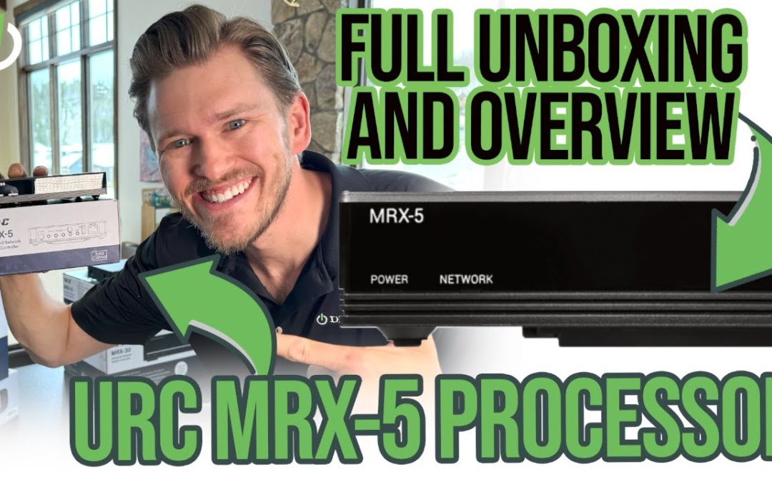 Unboxing the URC MRX-5: A One-Room Home Automation Powerhouse