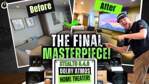 Transforming a Flex Room into a Stealth 5.4.6 Dolby Atmos Home Theater