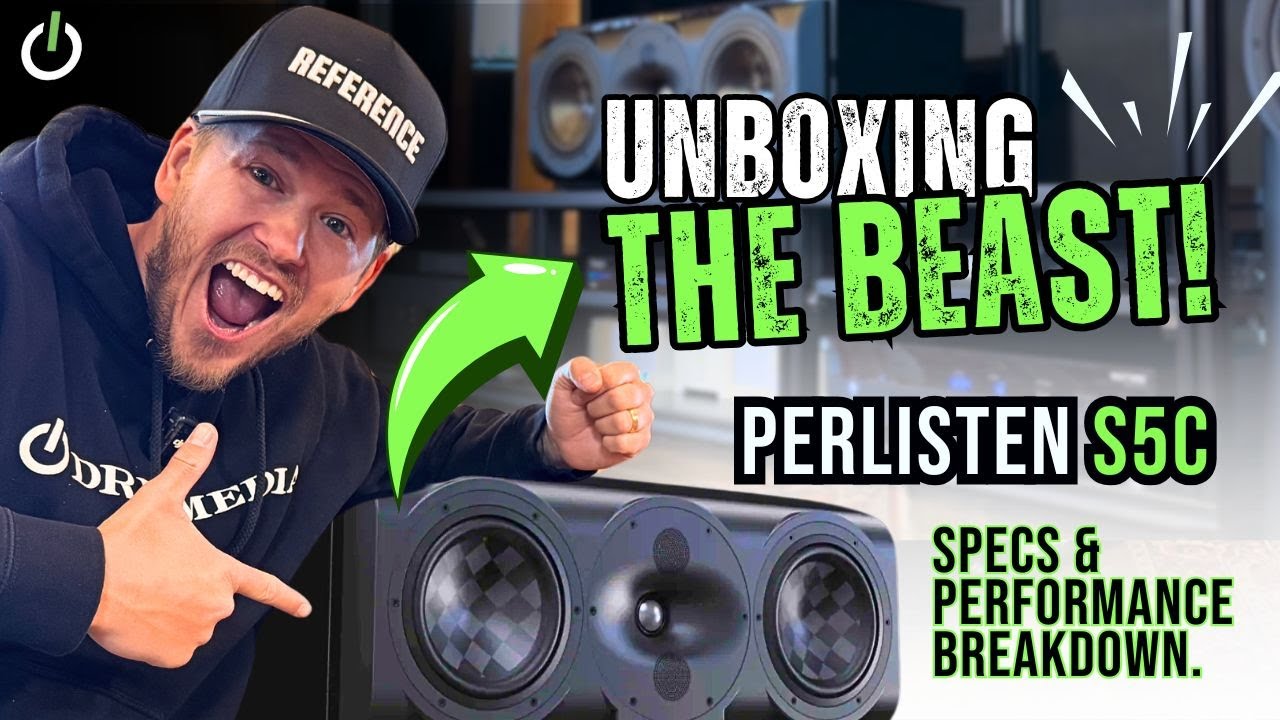 Perlisten S5c Center Speaker: Unboxing Excellence in Audio