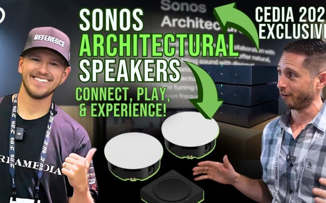 Sonos Expands Its Architectural Speaker Line with New 8-Inch In-Ceiling Speakers