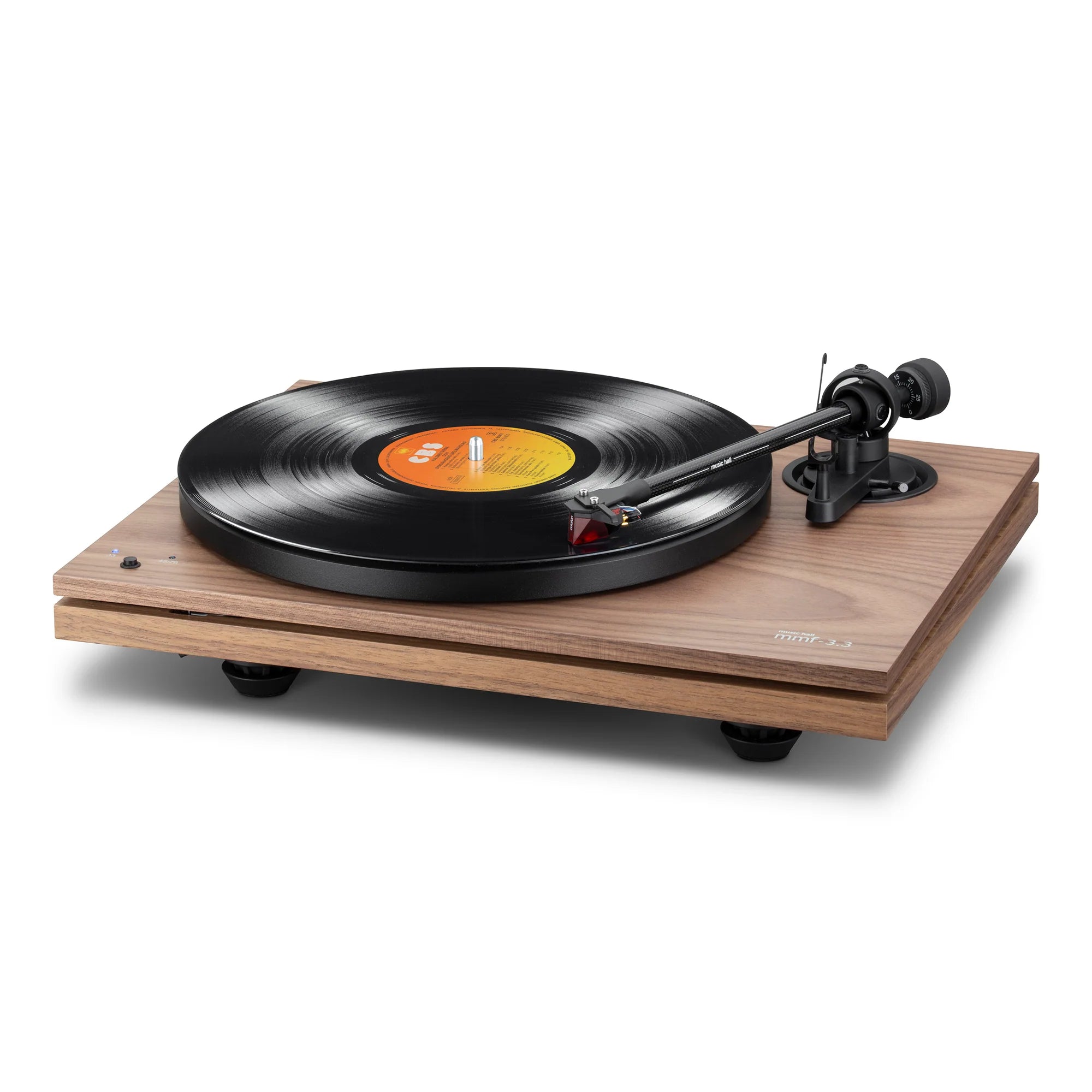 Music Hall MMF-3.3 SE Walnut Turntable - Image 2