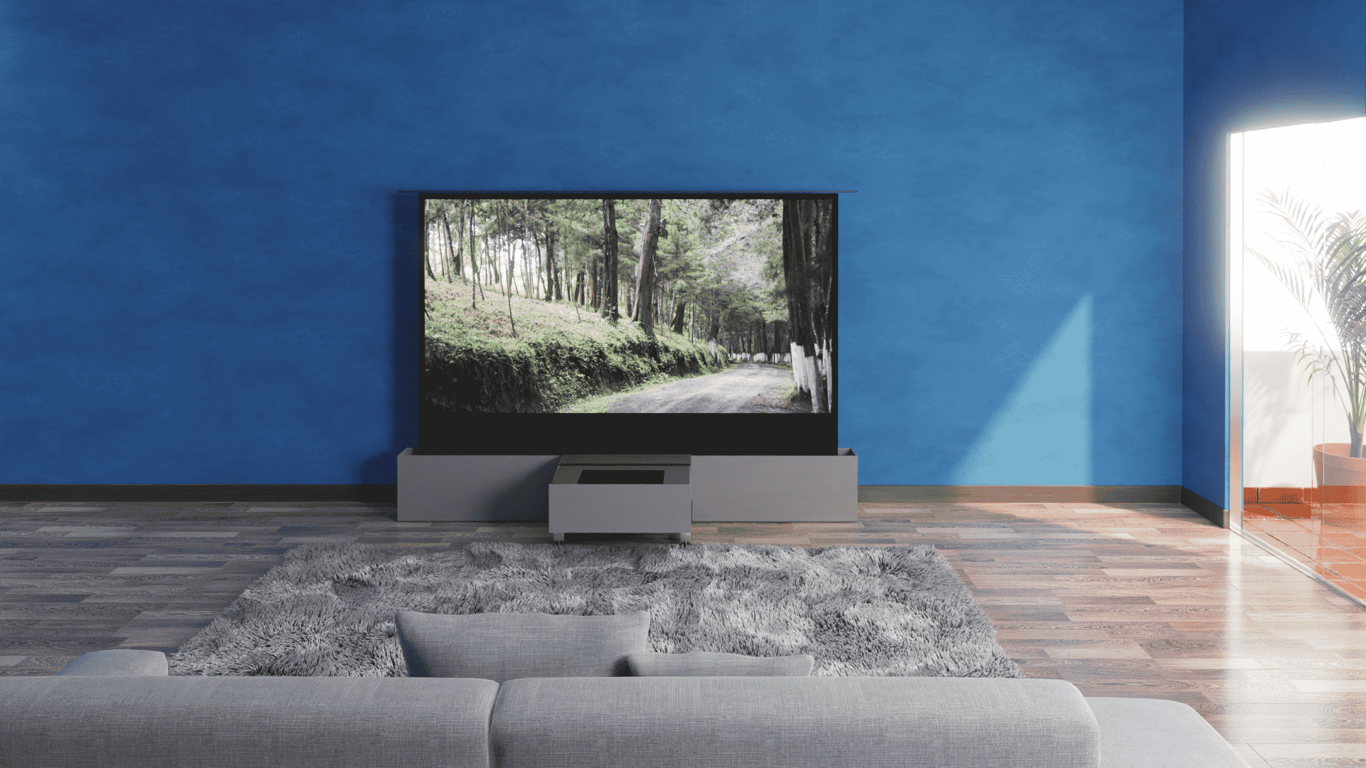 Aegis Cabinets Ares Motorized UST Compartment with Cassette Housing for 100″ Rising Screen - Image 3