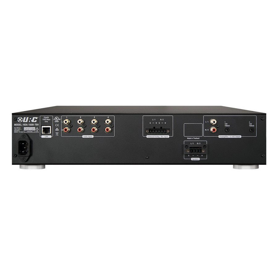 URC HDA-1600-70V Low-Z/70 Volt Amplifier - Image 2