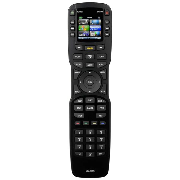 URC MX-990 IR/RF Remote Control with Color LCD – Enhance TV Experience