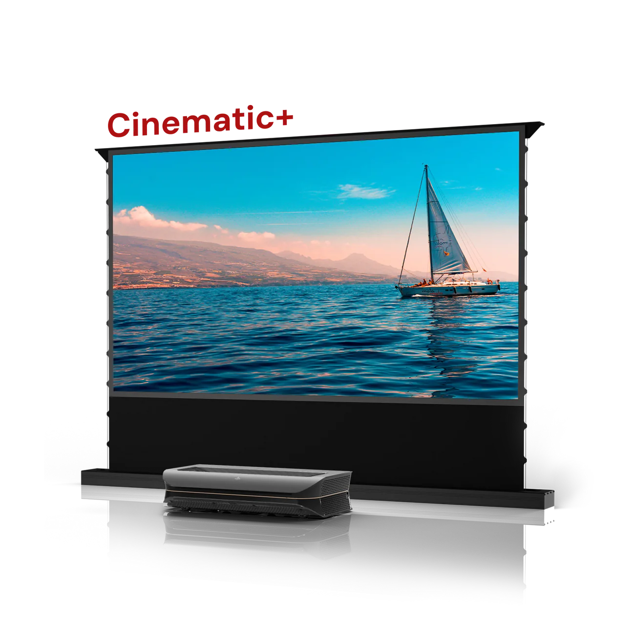 AWOL Vision LTV-3000 Pro Plus 100"-130" AWOL Vision Acoustic ALR Floor Rising Screen Bundle - Image 5