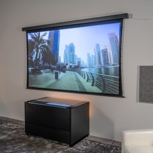 Aegis Ultra Short Throw Projector Credenza
