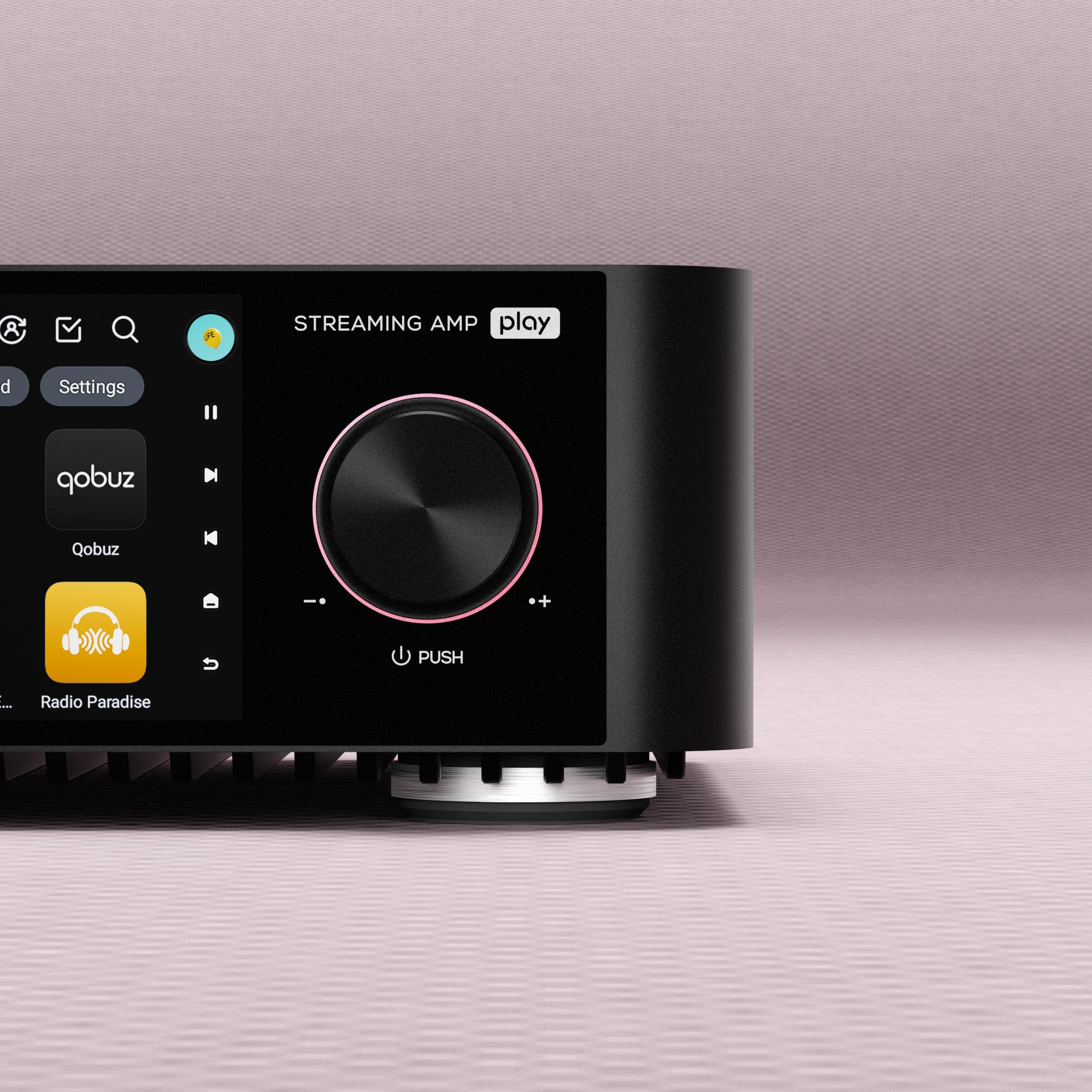 Eversolo Play STREAMING AMP ブラック Eversolo Play Streaming Amplifier - Dreamedia AV