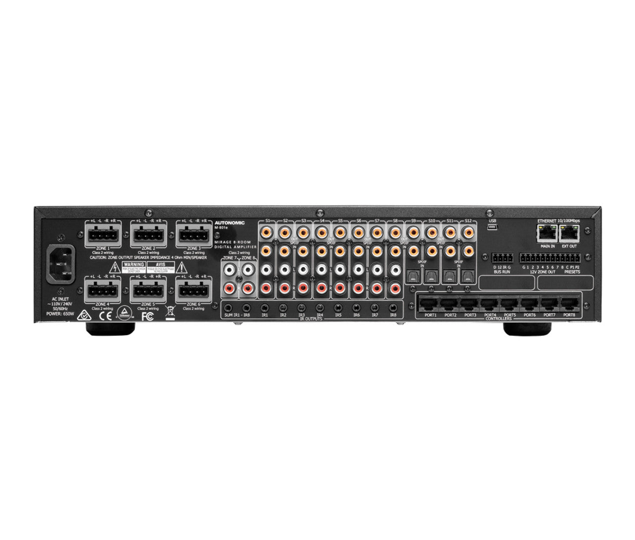 Autonomic M-801e Digital Amplifier - Image 2
