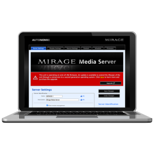 Autonomic A Series MMS OS Upgrade