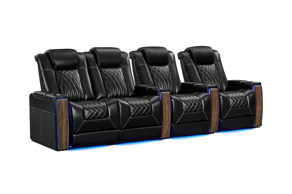 Valencia Tuscany Executive Heat & Massage Home Theater Seating - Image 9