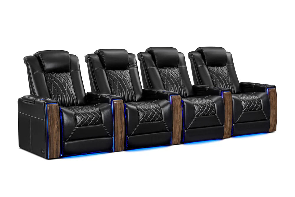 Valencia Tuscany Executive Heat & Massage Home Theater Seating - Image 7