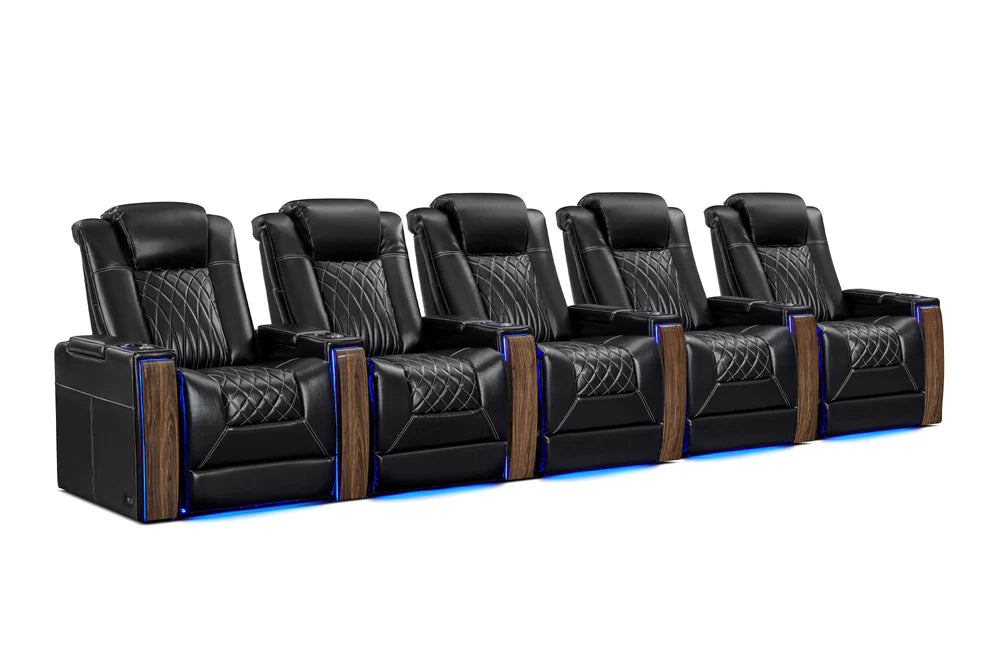 Valencia Tuscany Executive Heat & Massage Home Theater Seating - Image 11