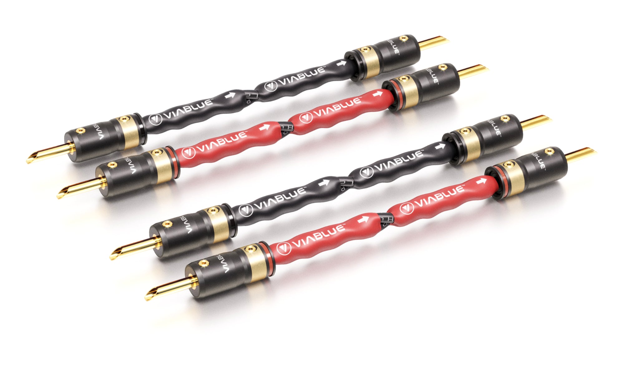 VIABLUE SC-4 Jumper Bridges T8 Banana With T8 Banana Plugs