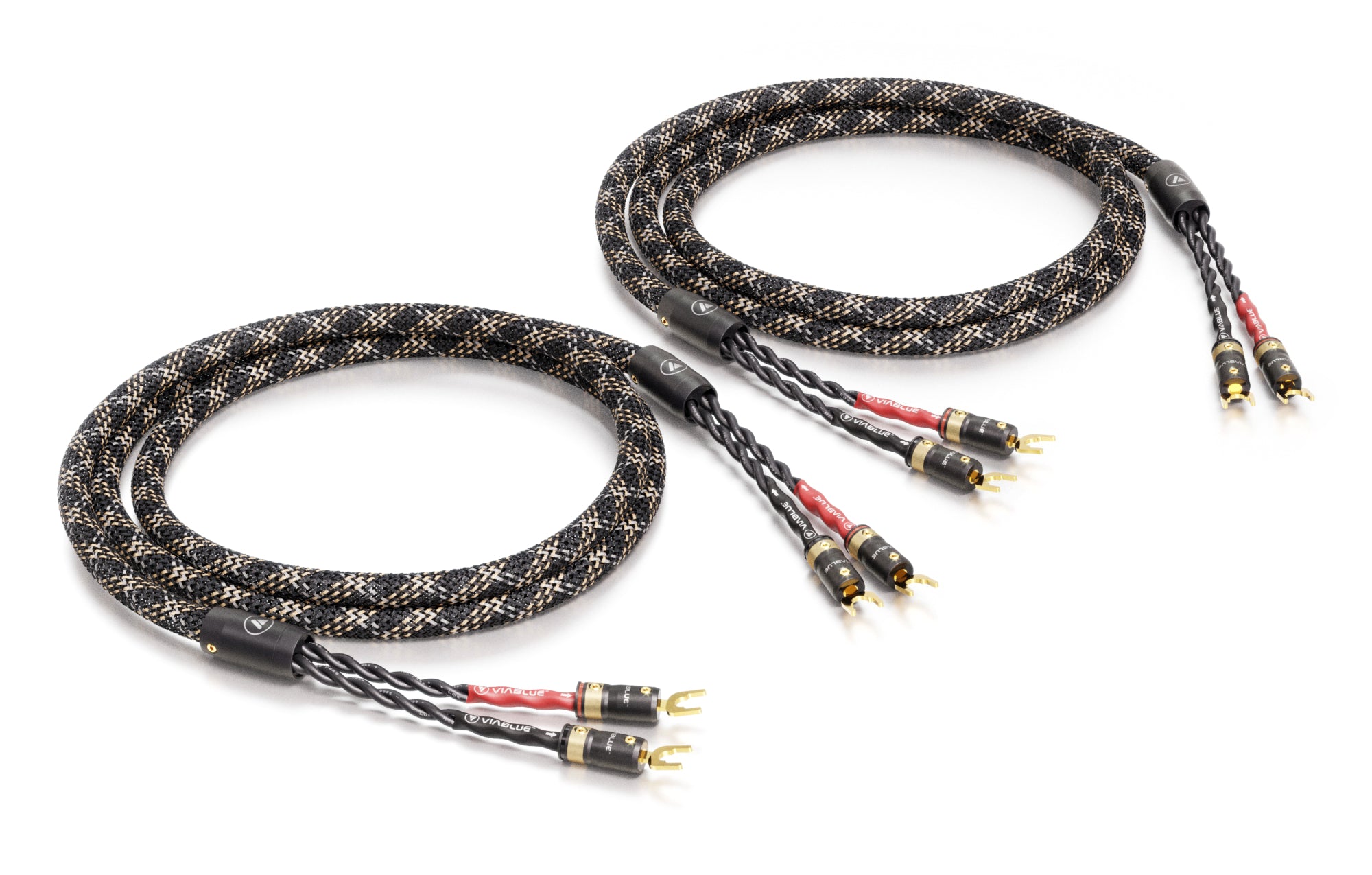 VIABLUE SC-4 Single-Wire T8 Spades Speaker cable