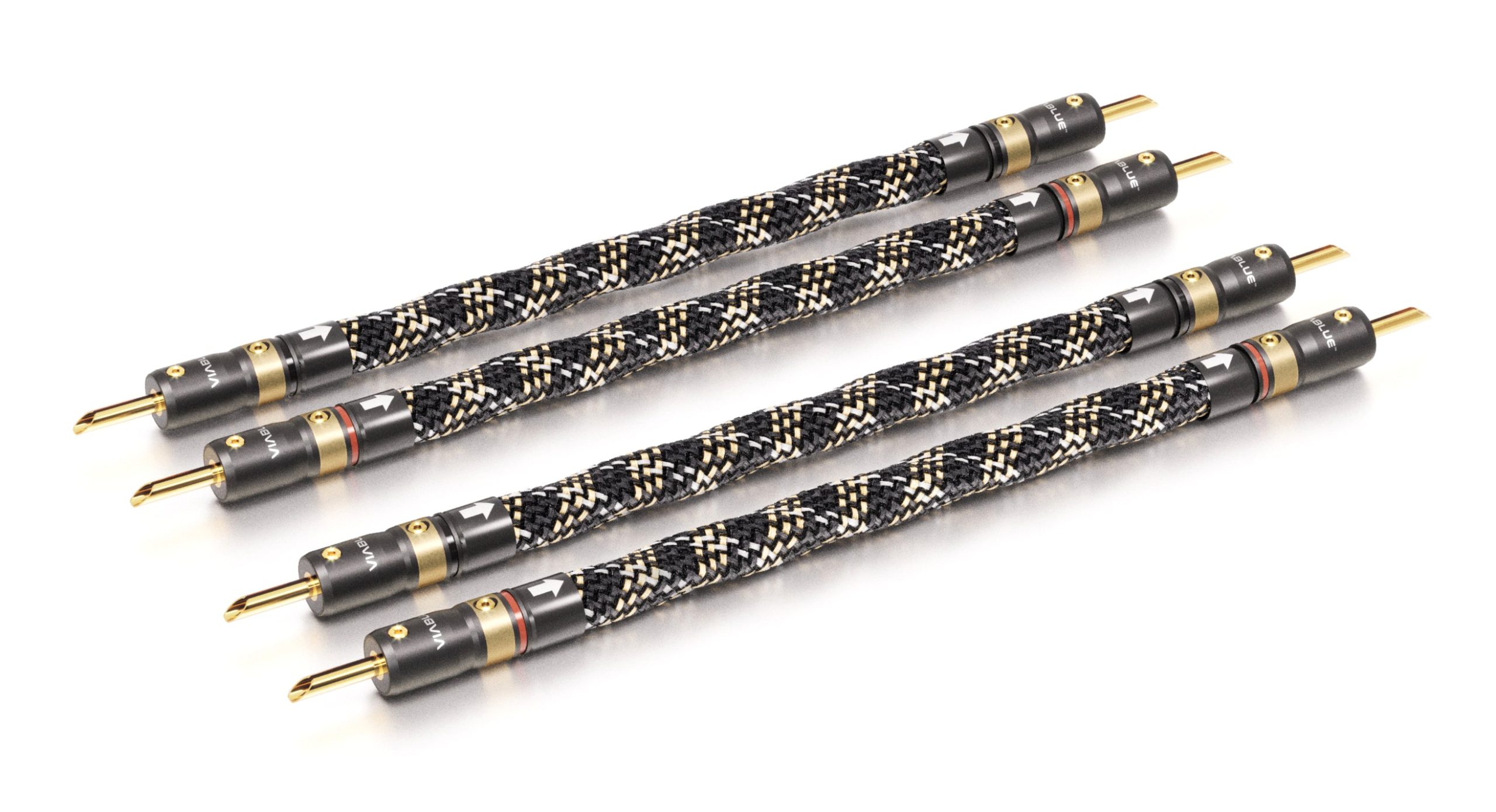 VIABLUE SC-6 AIR Jumper Bridges T8 Banana With T8 Banana Plugs